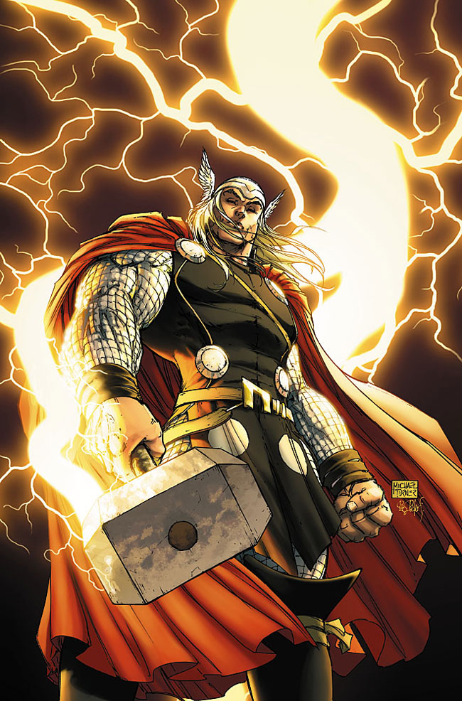Mighty Illustration of Thor