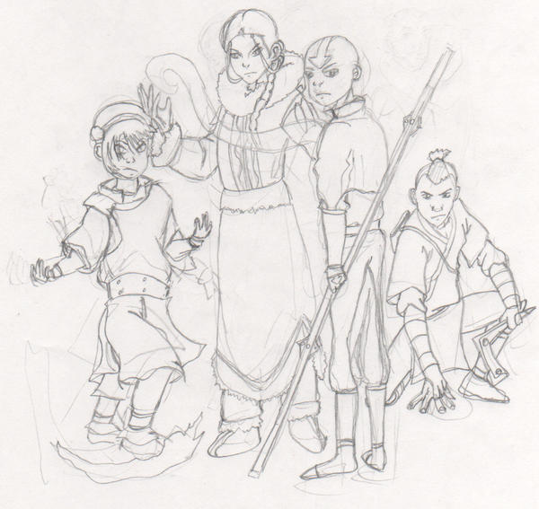 avatar last airbender coloring pages. started an Avatar drawing