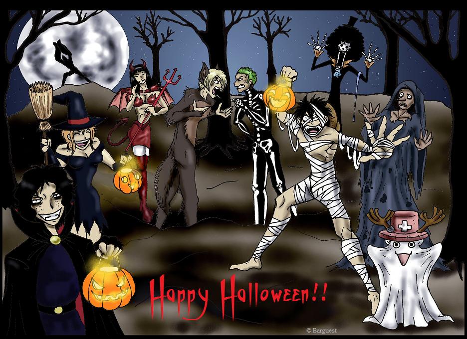 Halloween_2008_with_One_Piece_by_Barguest