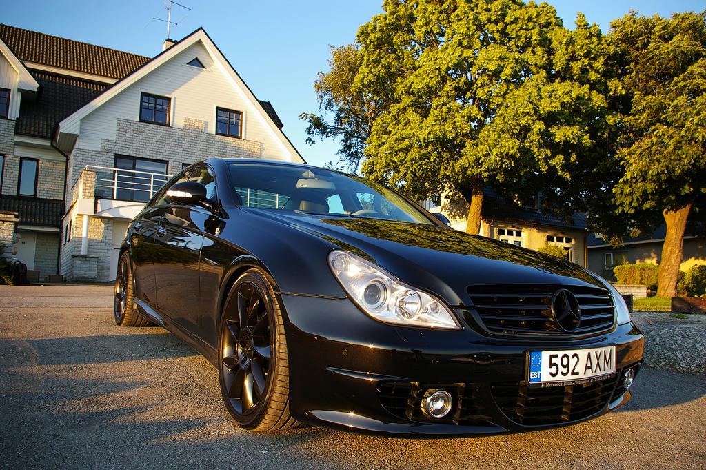 Black Mercedes Cls 500. Black Mercedes Cls 500