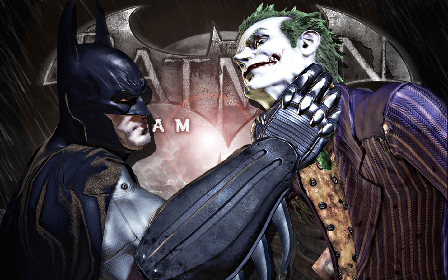 Batman: Arkham Asylum wallpaper artwork thanks to Deviant Art user GRP 2009
