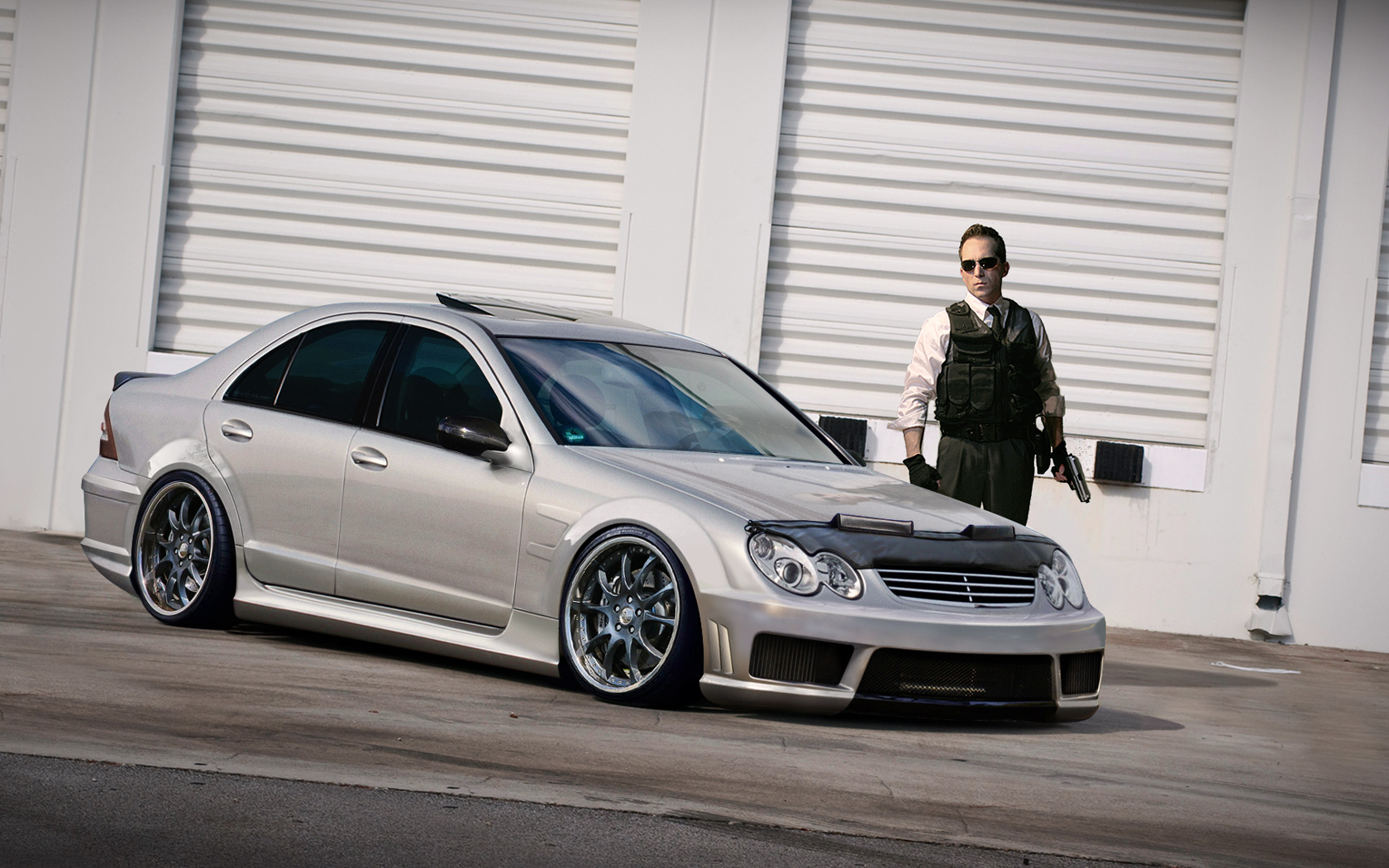 Mercedes c class coupe tuning #2